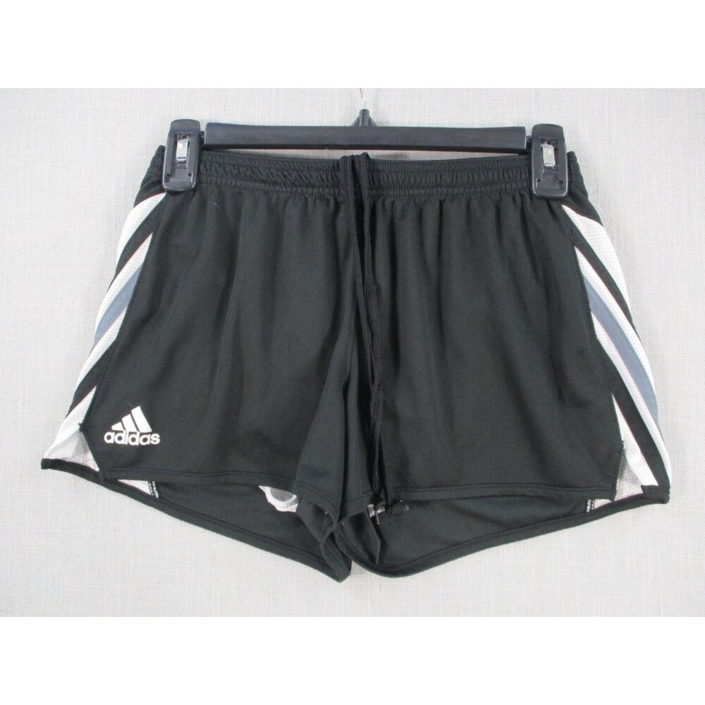 Adidas Womens XS‎ Black Polyester Running Shorts
